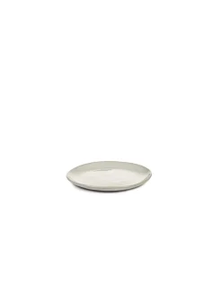 SERAX Assiette coupe plate rond écru grès émaillé Ø 14,5 cm La Mère New