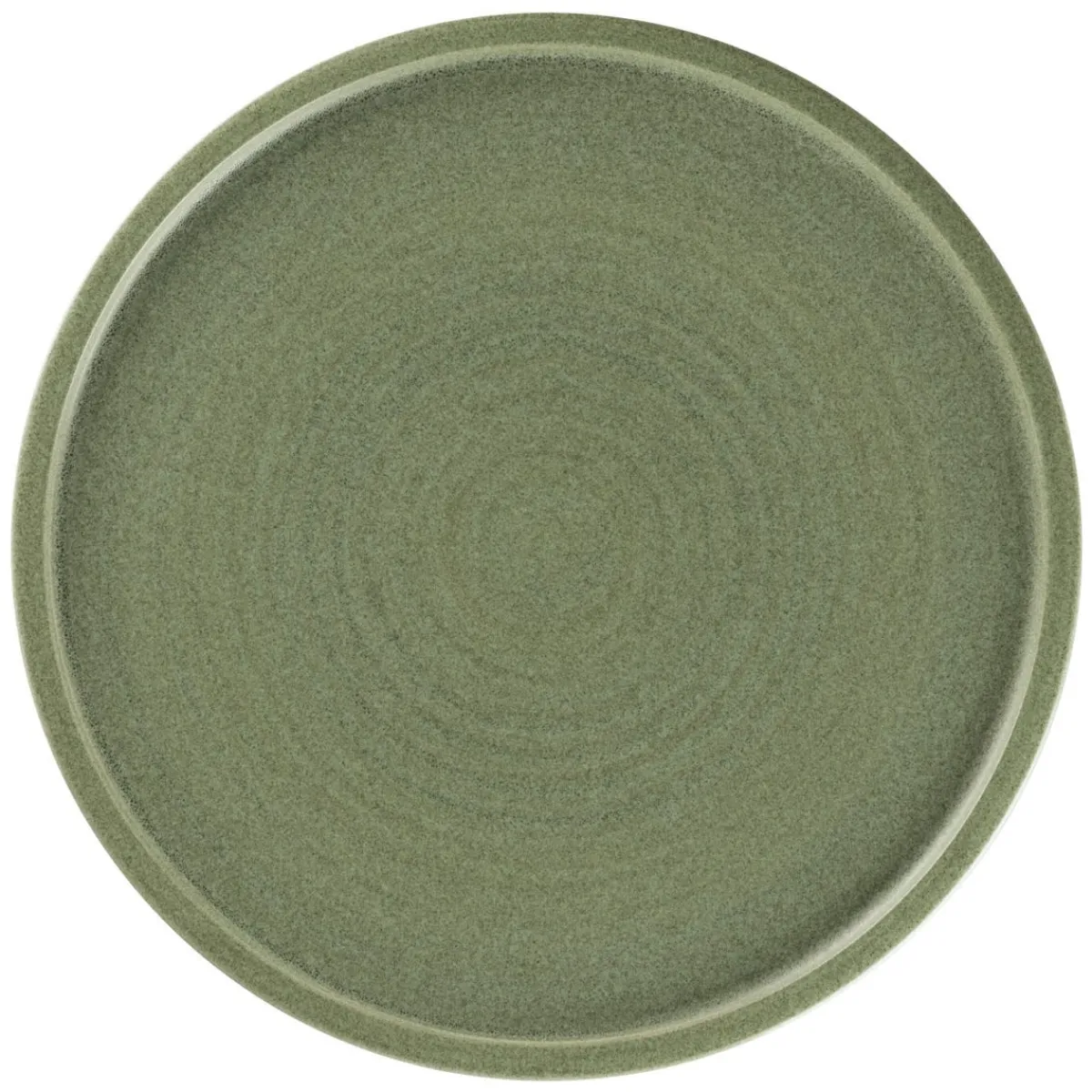 RAK Assiette coupe plate rond Dark Green porcelaine vitrifiée Ø 27,5 cm Selva Outlet