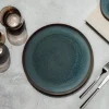 Assiette coupe plate rond denim bleu porcelaine Ø 29 cm Crafted - VILLEROY & BOCH