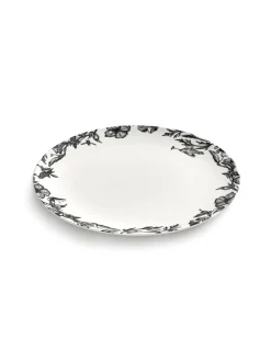 SERAX Assiette coupe plate rond ENCHANTED GARDEN porcelaine Ø 23,5 cm Unity Discount