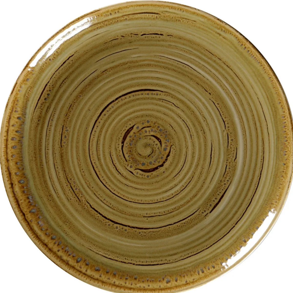 RAK Assiette coupe plate rond Garnet porcelaine vitrifiée Ø 30,7 cm stone Spot Outlet
