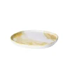 Assiette coupe plate rond Gold porcelaine vitrifiée Ø 26 cm Tide - CHURCHILL Sale