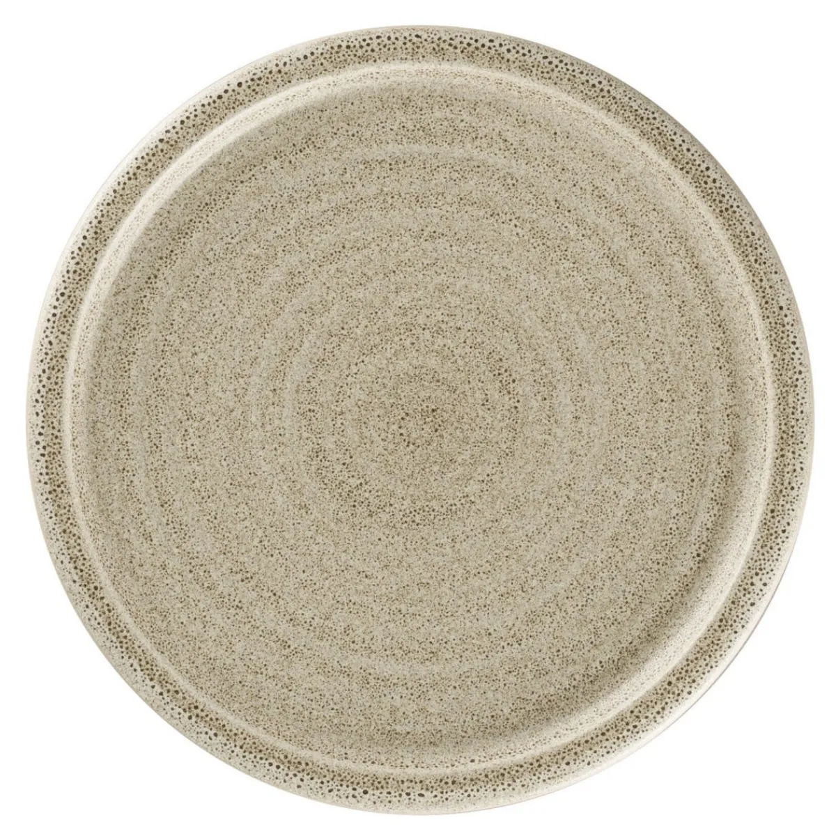 RAK Assiette coupe plate rond Grey porcelaine vitrifiée Ø 16,2 cm Selva Outlet