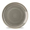 CHURCHILL Assiette coupe plate rond gris porcelaine vitrifiée Ø 27 cm Evolve Stonecast Clearance