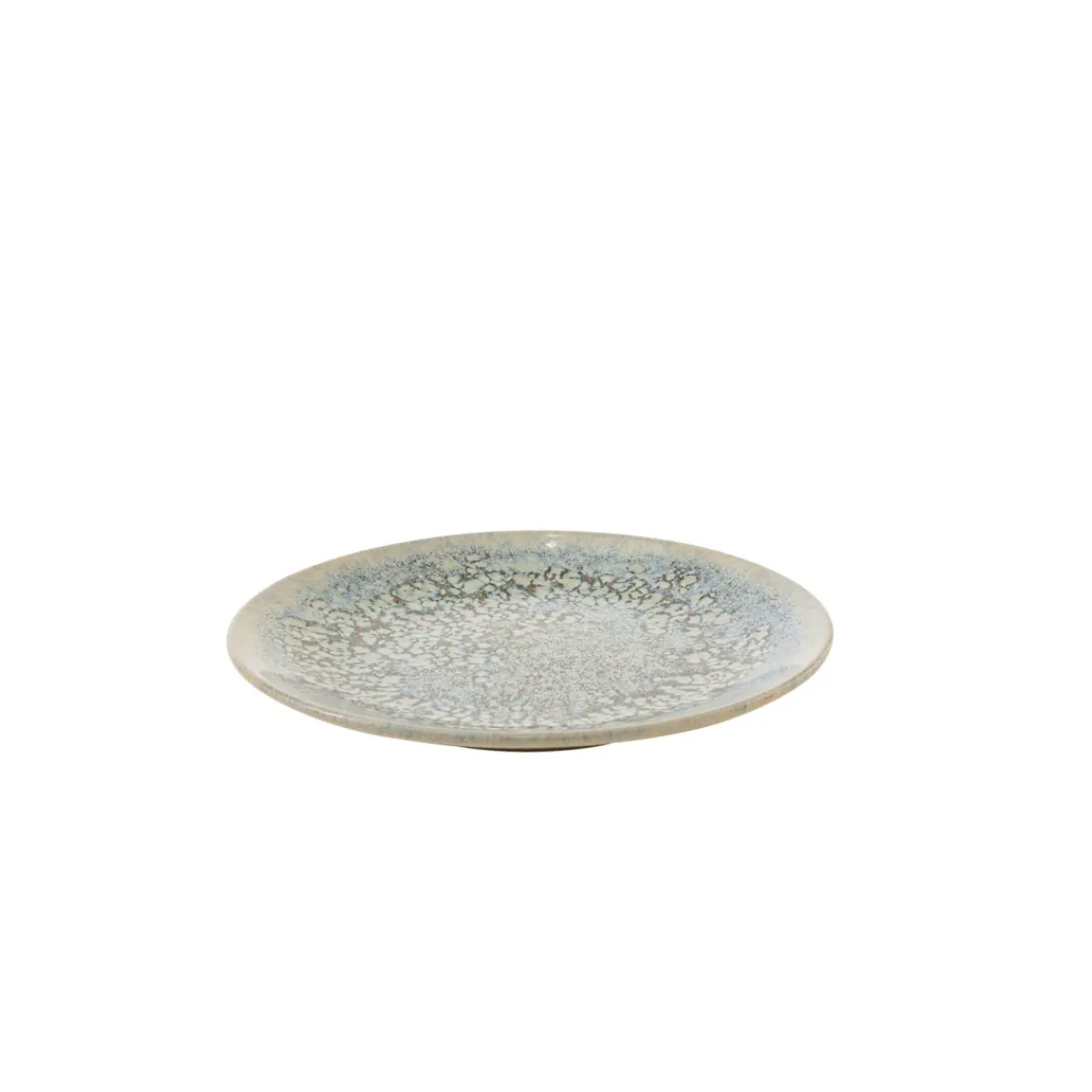 Assiette coupe plate rond gris grès émaillé Ø 21 cm Tropic - ACCOLADE Outlet