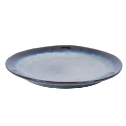 PRO.MUNDI Assiette coupe plate rond gris grès émaillé Ø 21,5 cm Galaxy Best