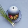 REVOL Assiette coupe plate rond gris porcelaine culinaire Ø 16 cm Equinoxe Best
