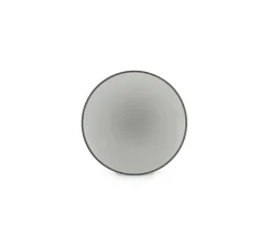 REVOL Assiette coupe plate rond gris porcelaine culinaire Ø 16 cm Equinoxe Best