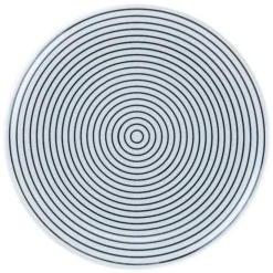 Assiette coupe plate rond Hypnotic porcelaine Ø 24,2 cm Hypnotic - RAK Best