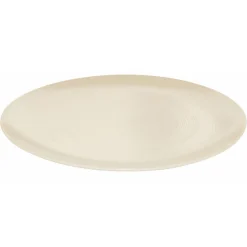 Assiette coupe plate rond kaolin grès émaillé Ø 31,5 cm Modulo Nature - DEGRENNE Best