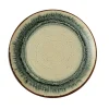 DUDSON Assiette coupe plate rond Linen porcelaine vitrifiée Ø 28,8 cm Flare Outlet