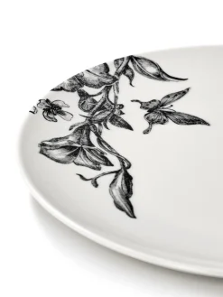 Assiette coupe plate rond MAGICAL BLOSSOM porcelaine Ø 21 cm Unity - SERAX Outlet