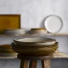Assiette coupe plate rond marron porcelaine vitrifiée Ø 28,8 cm Harvest - DUDSON Clearance