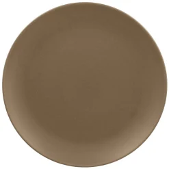 RAK Assiette coupe plate rond marron porcelaine vitrifiée Ø 24 cm Genesis Online