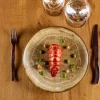 RAK Assiette coupe plate rond moss porcelaine vitrifiée Ø 20,9 cm Woodart