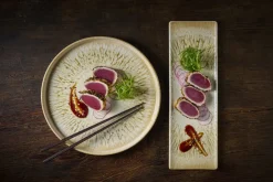 Assiette coupe plate rond Natural porcelaine vitrifiée Ø 28,8 cm Inked Lume - CHURCHILL Sale