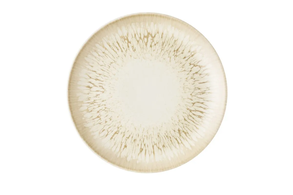 Assiette coupe plate rond Natural porcelaine vitrifiée Ø 28,8 cm Inked Lume - CHURCHILL Sale