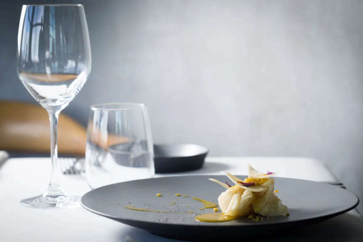 Assiette coupe plate rond noir porcelaine culinaire Ø 31,5 cm Equinoxe - REVOL