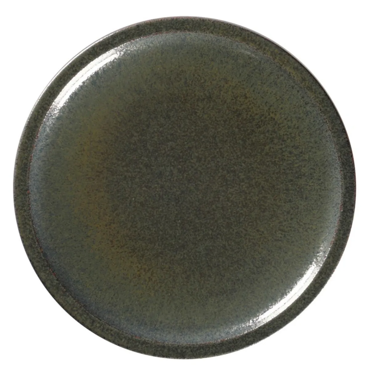 Assiette coupe plate rond noir porcelaine vitrifiée Ø 31,7 cm stone Ease - RAK Hot
