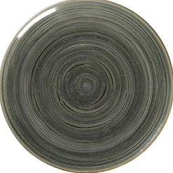 Assiette coupe plate rond Peridot porcelaine vitrifiée Ø 30,7 cm stone Spot - RAK Hot
