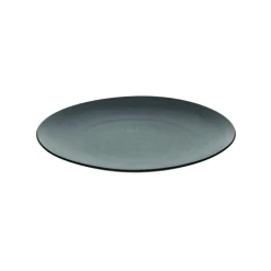 DEGRENNE Assiette coupe plate rond pierre de lave grès émaillé Ø 28 cm Modulo Nature Hot