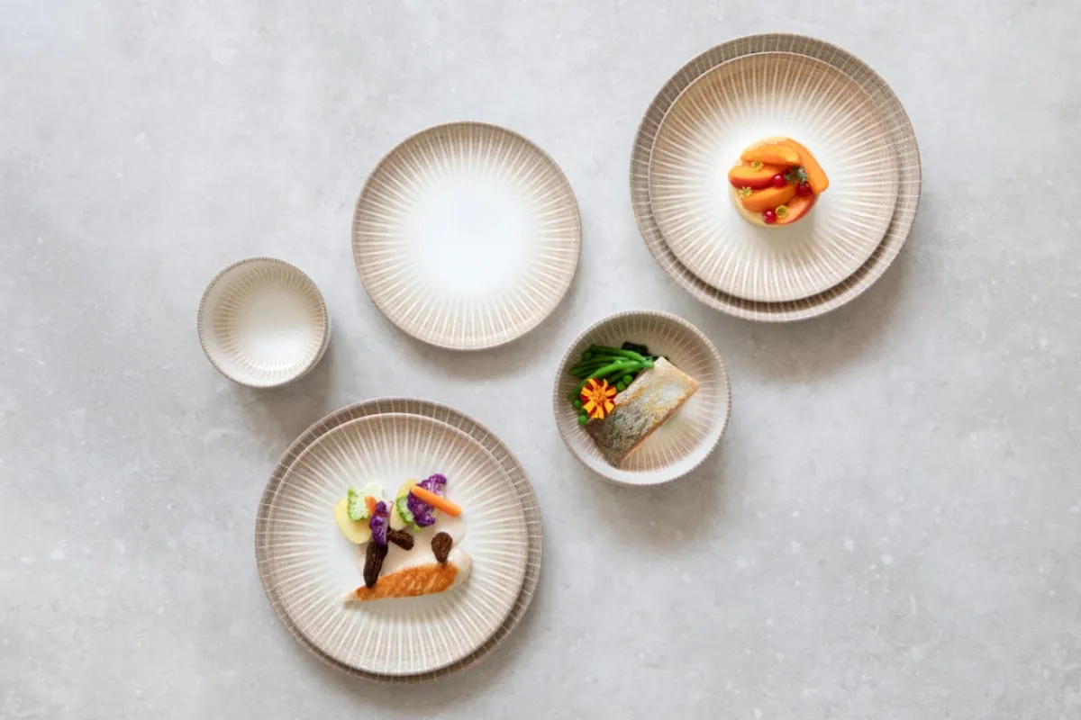 Assiette coupe plate rond porcelaine Ø 27 cm Palma - ACCOLADE Clearance