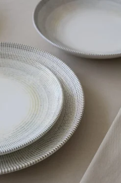Assiette coupe plate rond porcelaine Ø 24 cm Cancun - ACCOLADE Clearance