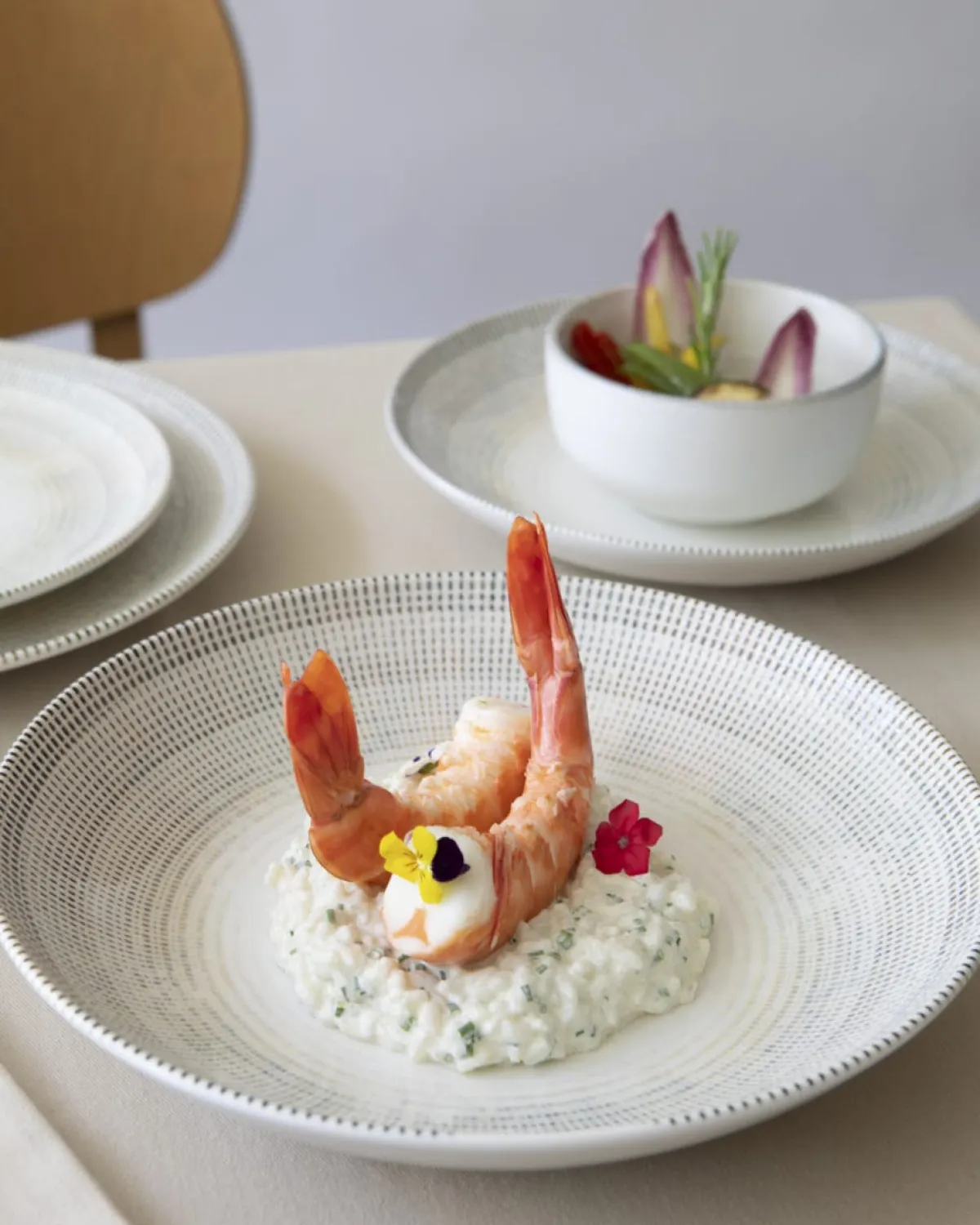Assiette coupe plate rond porcelaine Ø 24 cm Cancun - ACCOLADE Clearance