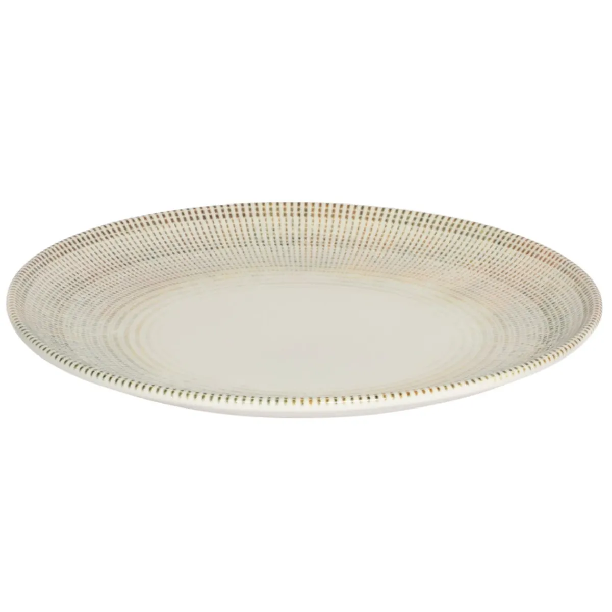 Assiette coupe plate rond porcelaine Ø 24 cm Cancun - ACCOLADE Clearance