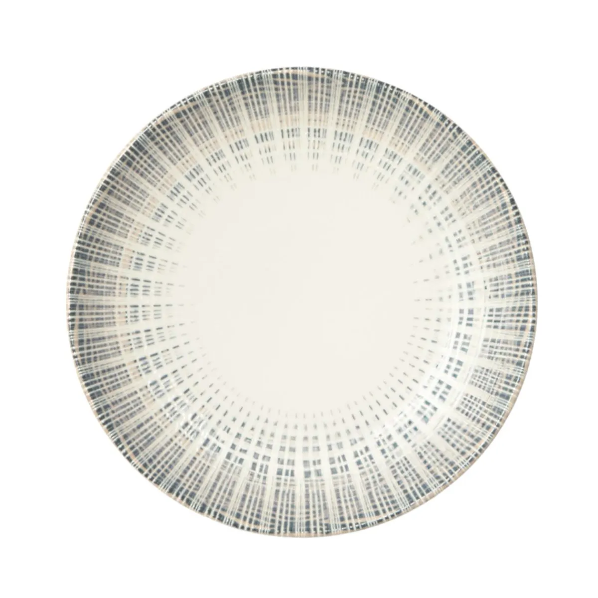Assiette coupe plate rond porcelaine Ø 24 cm Granada - ACCOLADE New