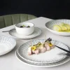 Assiette coupe plate rond porcelaine Ø 21 cm Granada - ACCOLADE Online