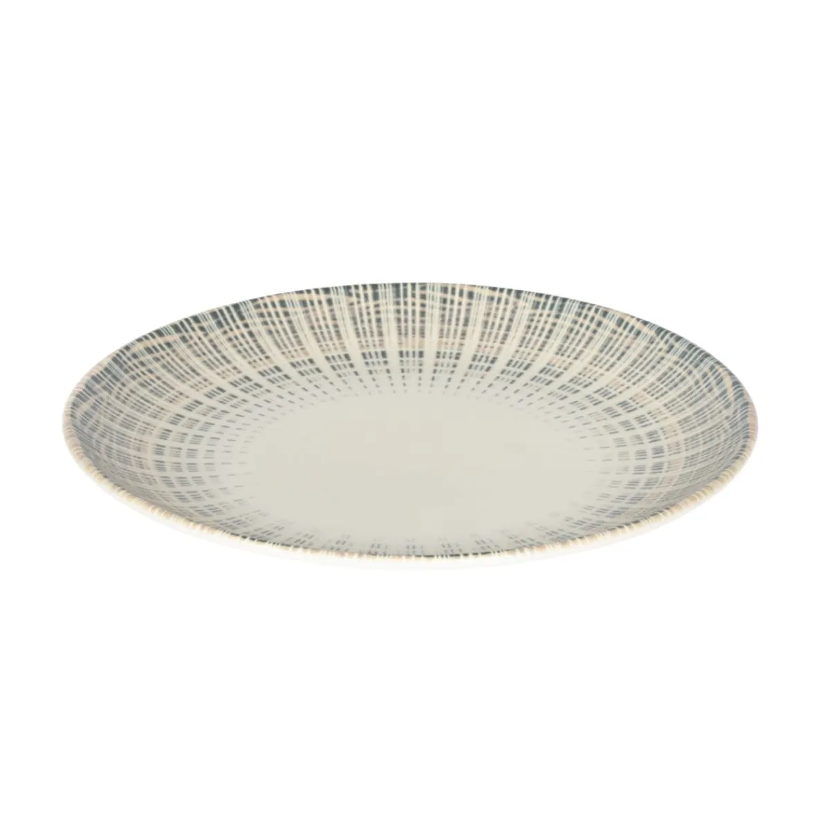 Assiette coupe plate rond porcelaine Ø 21 cm Granada - ACCOLADE Online