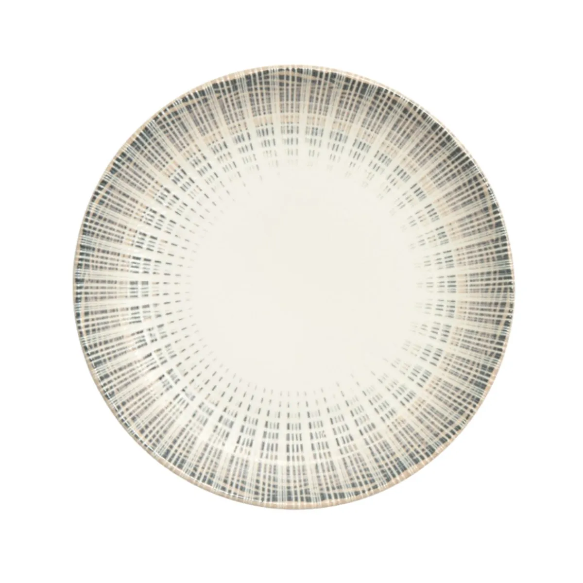 Assiette coupe plate rond porcelaine Ø 21 cm Granada - ACCOLADE Online