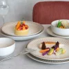 ACCOLADE Assiette coupe plate rond porcelaine Ø 24 cm Palma Clearance