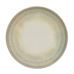 Assiette coupe plate rond porcelaine Ø 21 cm Cancun - ACCOLADE Discount