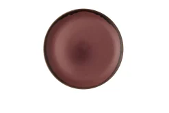DUDSON Assiette coupe plate rond prune porcelaine vitrifiée Ø 28,8 cm Harvest Discount