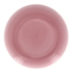 Assiette coupe plate rond rose porcelaine vitrifiée Ø 20,9 cm Vintage - RAK Hot