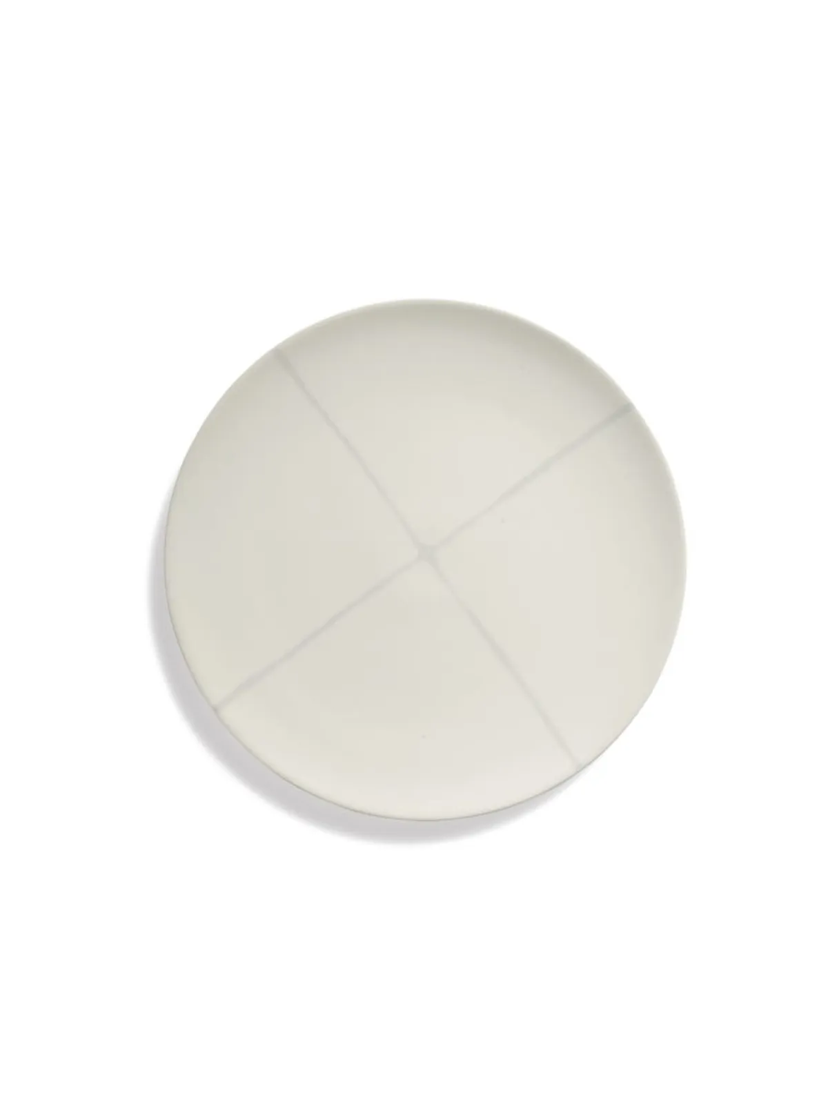 Assiette coupe plate rond Salt porcelaine Ø 28 cm Zuma - SERAX Clearance