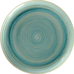 RAK Assiette coupe plate rond Saphire porcelaine vitrifiée Ø 26,7 cm stone Spot