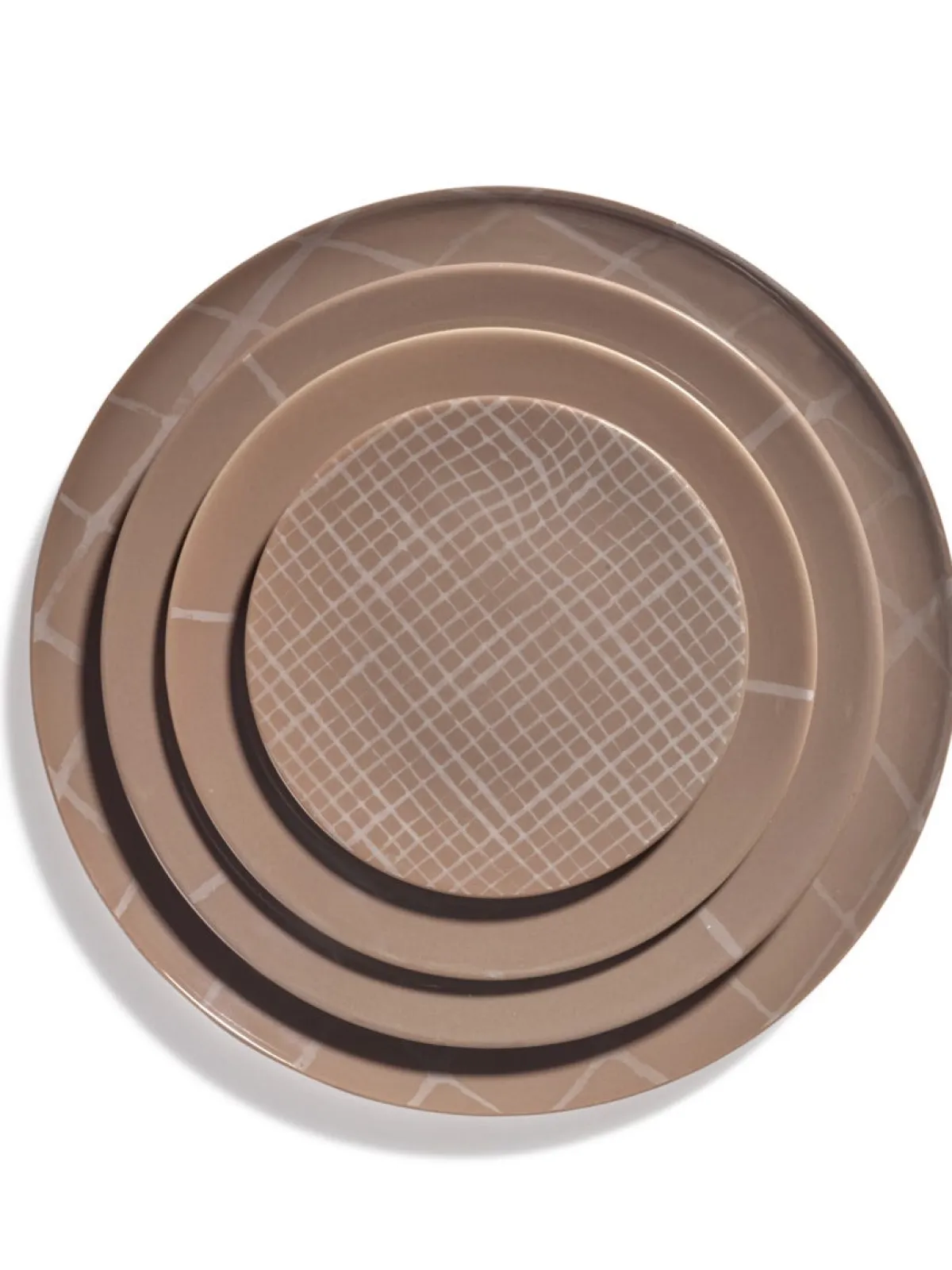 Assiette coupe plate rond Sienna porcelaine Ø 18 cm Zuma - SERAX Clearance