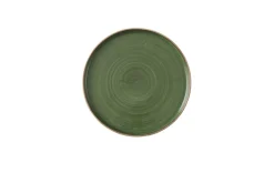 CHURCHILL Assiette coupe plate rond Sorrel Green porcelaine vitrifiée Ø 26 cm Stonecast Sorrel Online