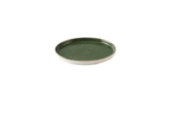 CHURCHILL Assiette coupe plate rond Sorrel Green porcelaine vitrifiée Ø 21 cm Stonecast Sorrel Clearance