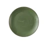 Assiette coupe plate rond Sorrel Green porcelaine vitrifiée Ø 26 cm Stonecast Sorrel - CHURCHILL