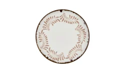 DUDSON Assiette coupe plate rond terracotta porcelaine vitrifiée Ø 29 cm Harvest Mediterranean Best