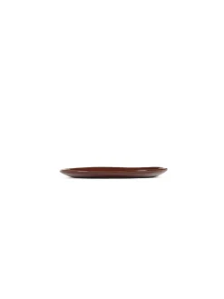 SERAX Assiette coupe plate rond Venetian red grès émaillé Ø 18 cm La Mère Clearance