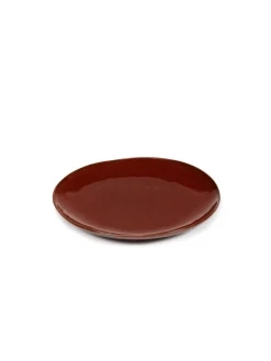 Assiette coupe plate rond Venetian red grès émaillé Ø 27 cm La Mère - SERAX Hot