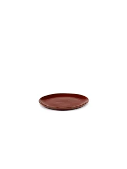 Assiette coupe plate rond Venetian red grès émaillé Ø 14,5 cm La Mère - SERAX Hot