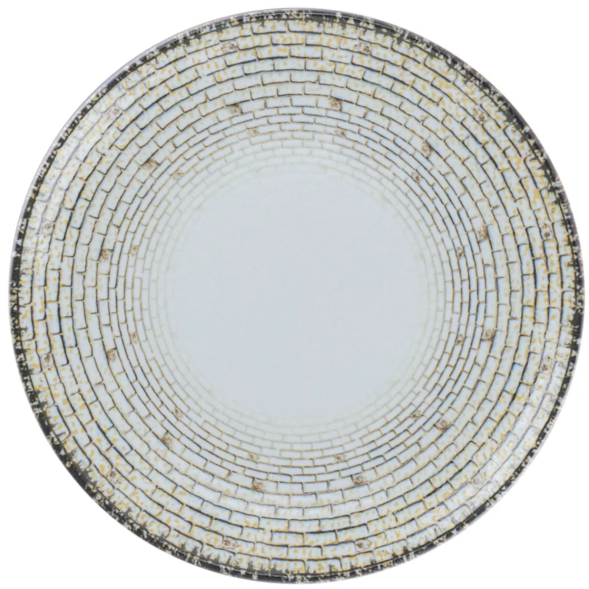 RAK Assiette coupe plate rond Weave porcelaine Ø 21,2 cm Digi