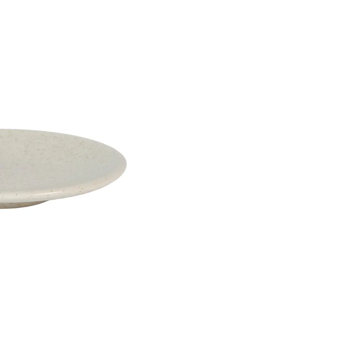 ESSENTIALS COLLECTION Assiette coupe plate stone grès renforcé Ø 12 cm Twist Hot