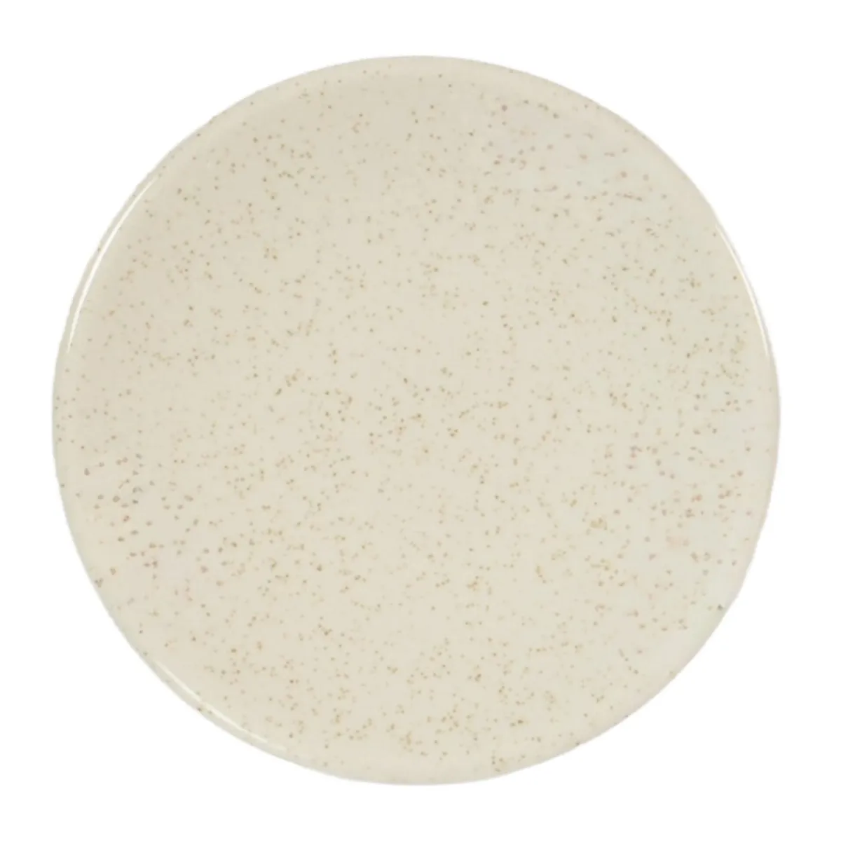 ESSENTIALS COLLECTION Assiette coupe plate stone grès renforcé Ø 12 cm Twist Hot